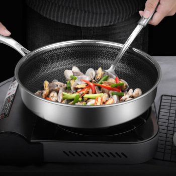 Stainless Steel Frying Pan