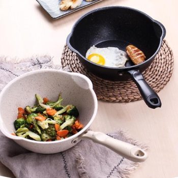 Pan small frying pan deep type