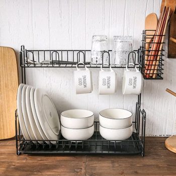 Multi-function kitchen storage rack