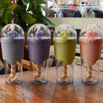 500ML Kids Plastic Water bottles Protein Shaker Blender