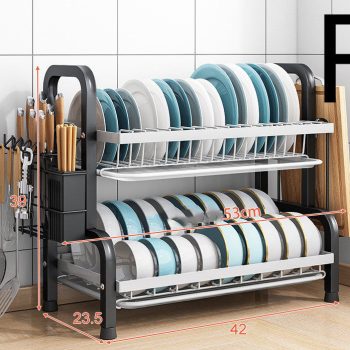 Kitchen Shelf Countertop Dish Drain Rack