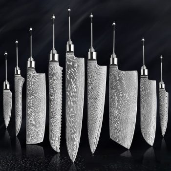 Damascus Embryo High Hardness Kitchen Knives